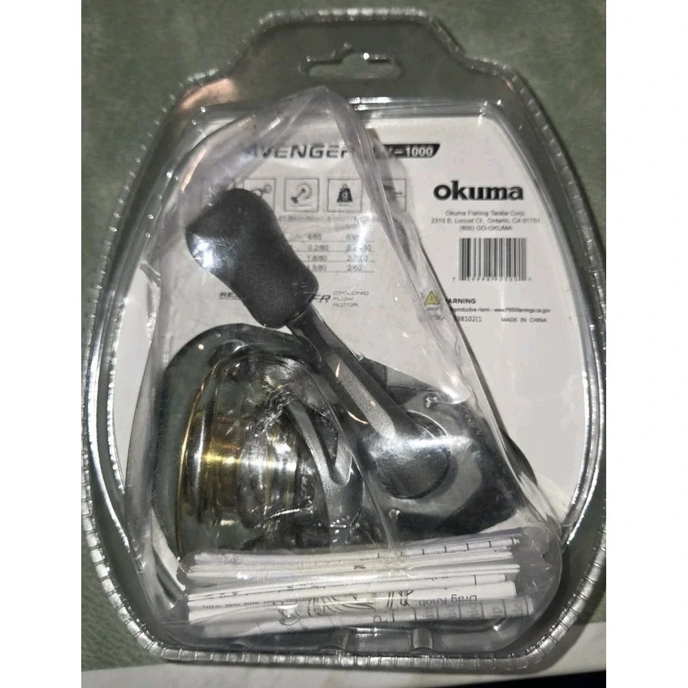 NEW! Okuma Avenger AV-1000 - Ultra Lightweight Spinning Reel